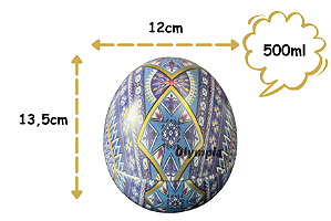 Lata Ovo Celeste 500ml