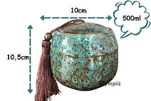 Cerâmica Chinesa Azul 500ml