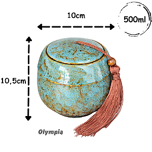 Cerâmica Chinesa Azul 500ml