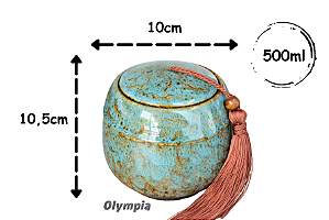 Cerâmica Chinesa Azul 500ml