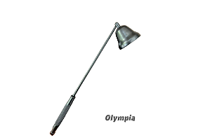 Abafador de vela Black