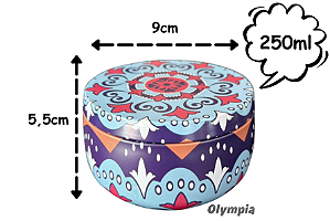 Lata Mandala Índigo 250ml