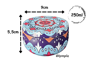 Lata Mandala Índigo 250ml