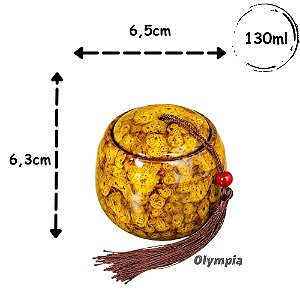 Cerâmica Chinesa Amarelo 130ml