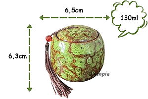 Cerâmica Chinesa Verde 130ml