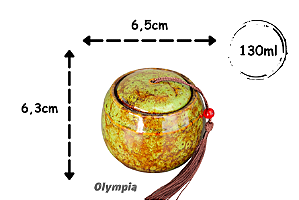 Cerâmica Chinesa Verde 130ml