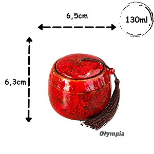 Cerâmica Chinesa Vermelho 130ml