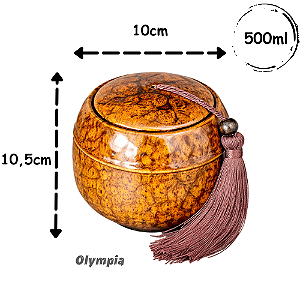 Cerâmica Chinesa Laranja 500ml