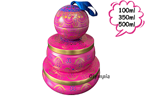 Kit 3 Pçs Lata Agata Rosa
