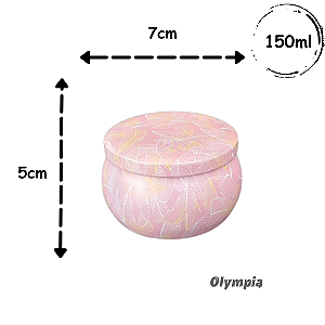 Lata Folhaara Rose 150ml