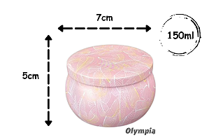 Lata Folhaara Rose 150ml