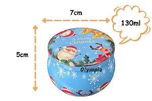 Lata Christmas Blue 130ml