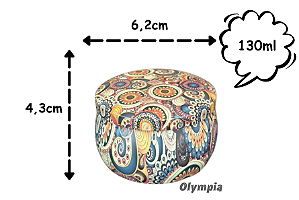 Lata Mosaico Spira 130ml