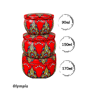 Coleção 3 Latas Amaya