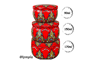 Coleção 3 Latas Amaya