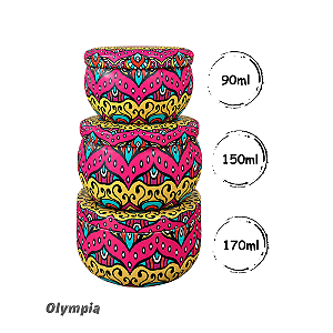 Coleção 3 Latas TerraRosa