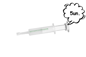 Seringa Envasadora Natural p/ Bisnagas