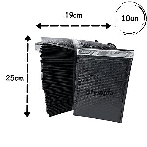 Envelope com saco bolha interno 10un
