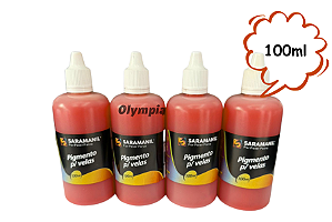 Pigmento Líquido Laranja para velas 100ml