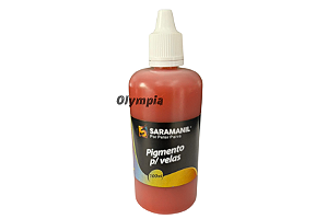 Pigmento Líquido Laranja para velas 100ml
