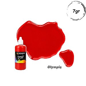 Pigmento Líquido Vermelho para velas 100ml Saramanil