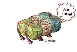 6un Cerâmica Chinesa 130ml