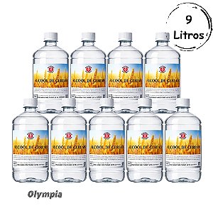 9 Litros ÁLCOOL de Cereais