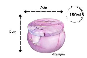 Lata Marmorizada Violeta 150ml