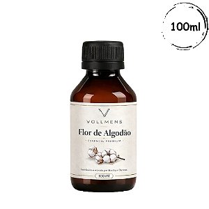 Essência Flor de Algodão Vollmens 100ml