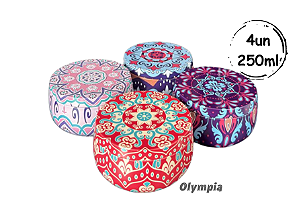 Kit 4 Latas Metalizadas 250ml