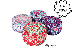 Kit 4 Latas Metalizadas 250ml