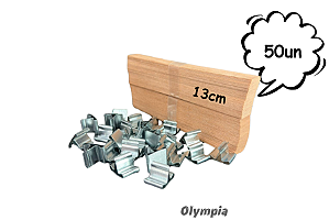 Pavio de madeira - 50un