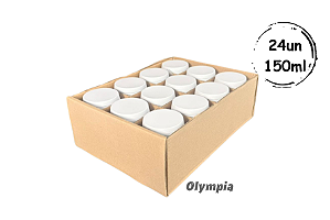 24un Latas Lisas White 150ml