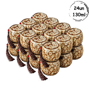 24un Cerâmica Chinesa Branco 130ml