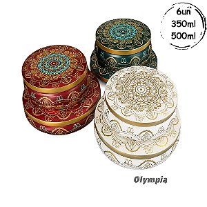 Coleção 6 Latas Filigrana 350 e 500ml Meister