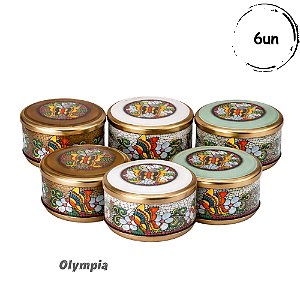 Coleção Latas Borboletas 6un Meister