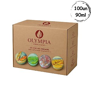 100un Latas Paisagem 90ml D05