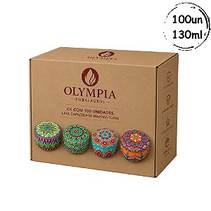 100un Latas Mandala Clássica 130ml T01