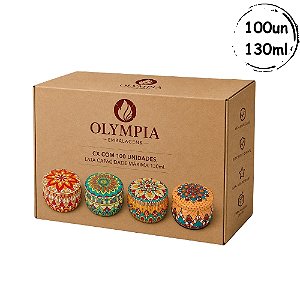 100un Latas Mandala Clássica 130ml T02