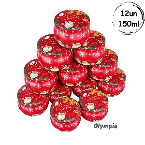 12 Latas Christmas Red 150ml