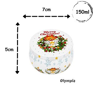 Lata Merry Christmas White 150ml