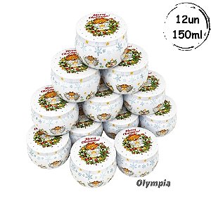 12 Latas Merry Christmas White 150ml
