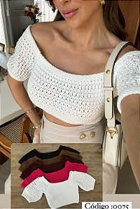 Cropped de Tricô