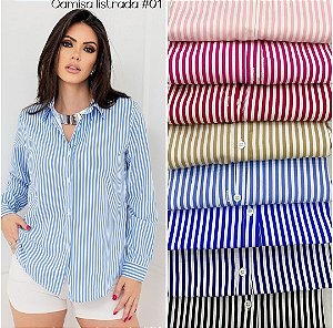 Camisa Manga Longa Listrada