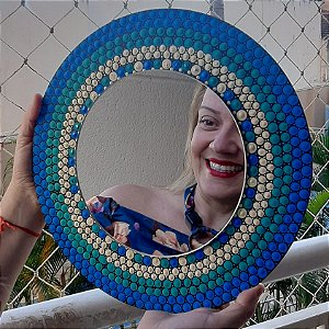 Mandala com espelho