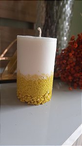 Vela aromática com pedrisco