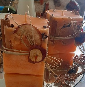 Vela aromática de especiarias