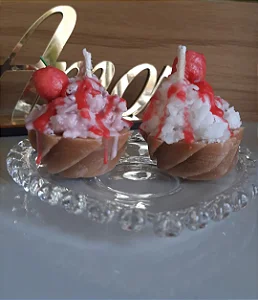 Vela aromática cupcake