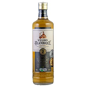 Cachaça Velho Alambique Premium Carvalho Frances e Americano 700ml
