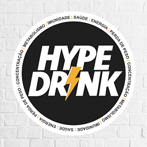 Adesivo Hype Drink (MOD 6) 4,5cm - REF 1040